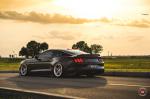 Ford Mustang on Vossen Wheels (LC-102) 2017 года